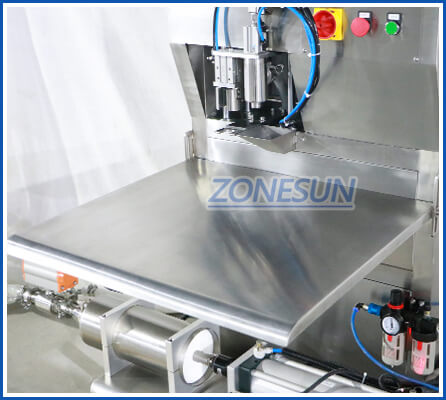 table of bag in box filling machine