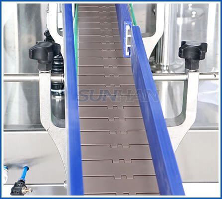 conveyor of heat shrinking machine for shrink band