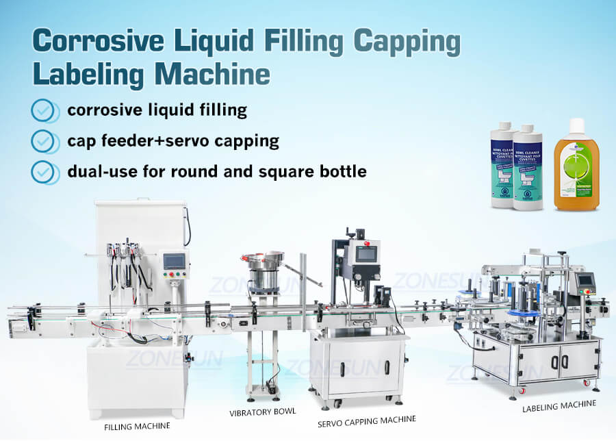 bleach filling machine