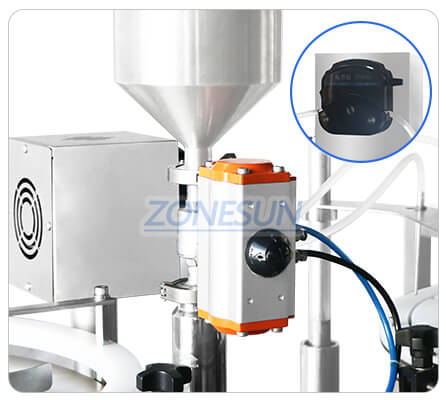 filling pump of nail polish filling capping machine