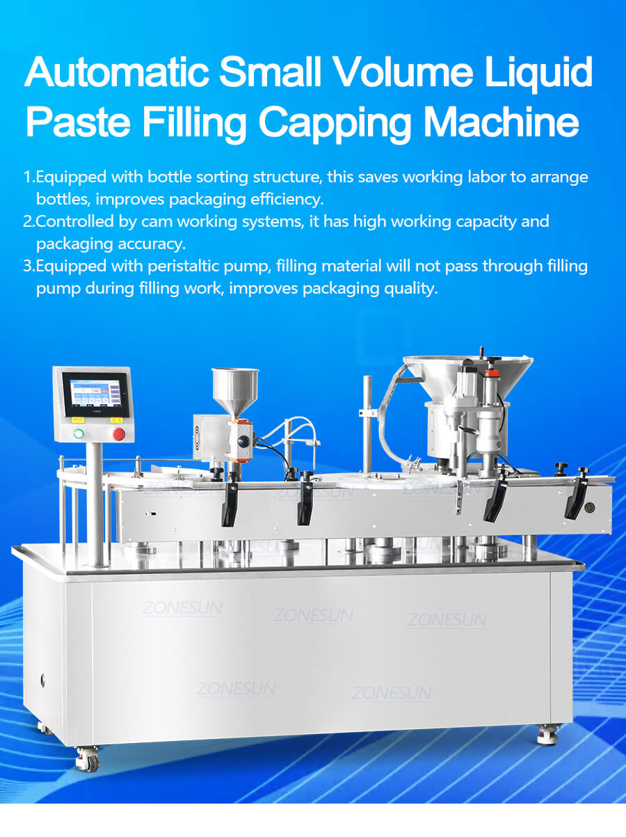 nail polish filling capping machine