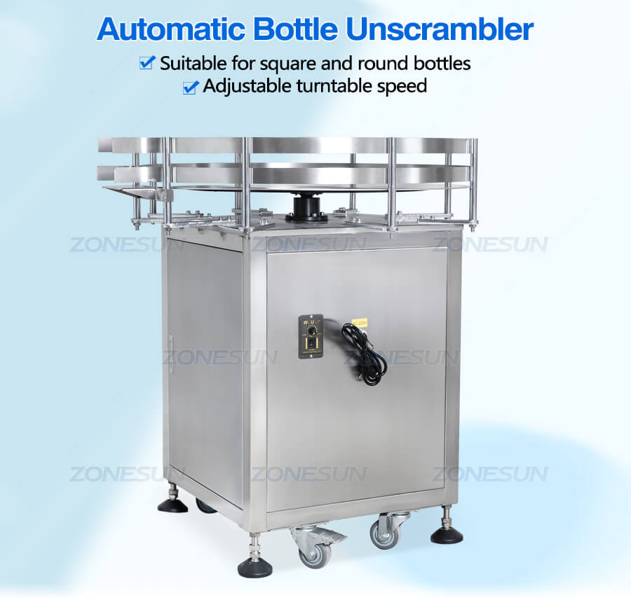 bottle sorting machine for filling line