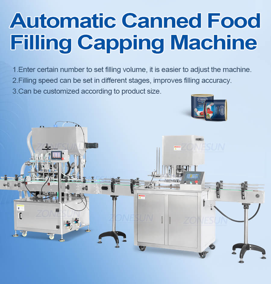 canned food packaging machine