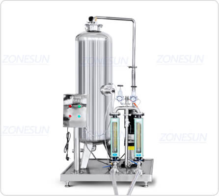 Máquina de mistura de máquina de enchimento de bebidas carbonatadas