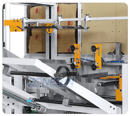 carton erecting machine of carton packaging system