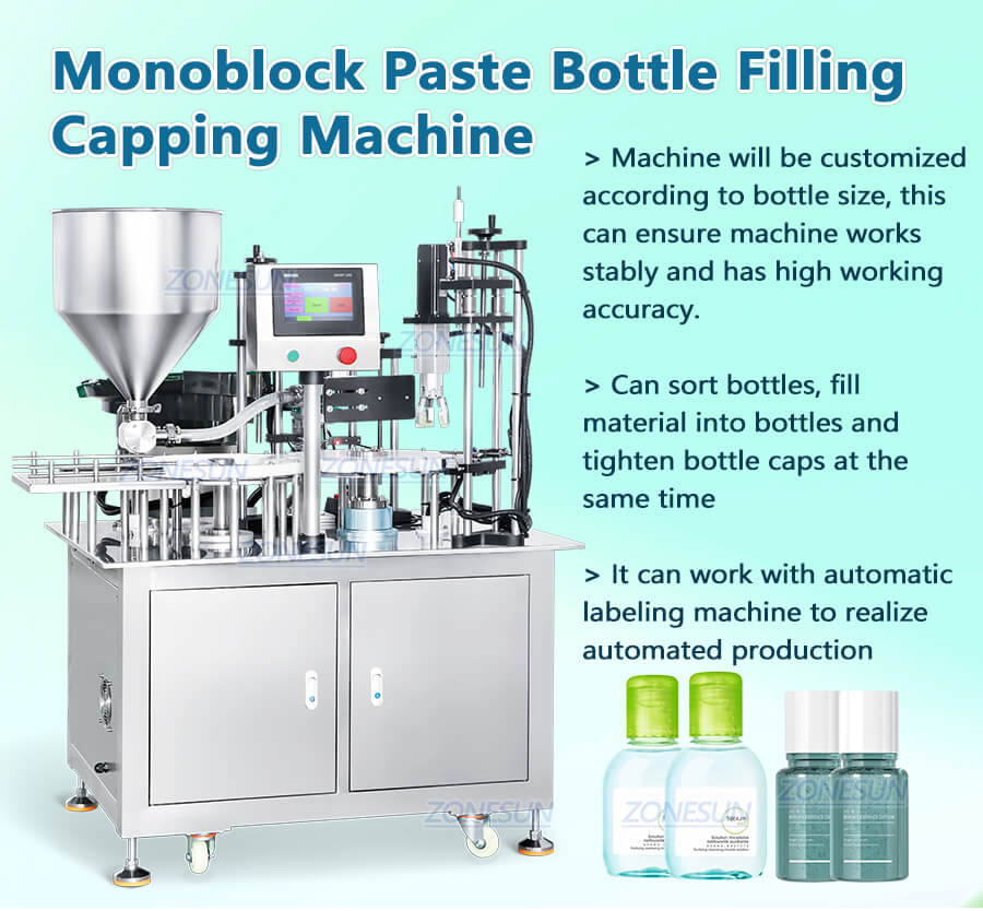 cream filling capping machine