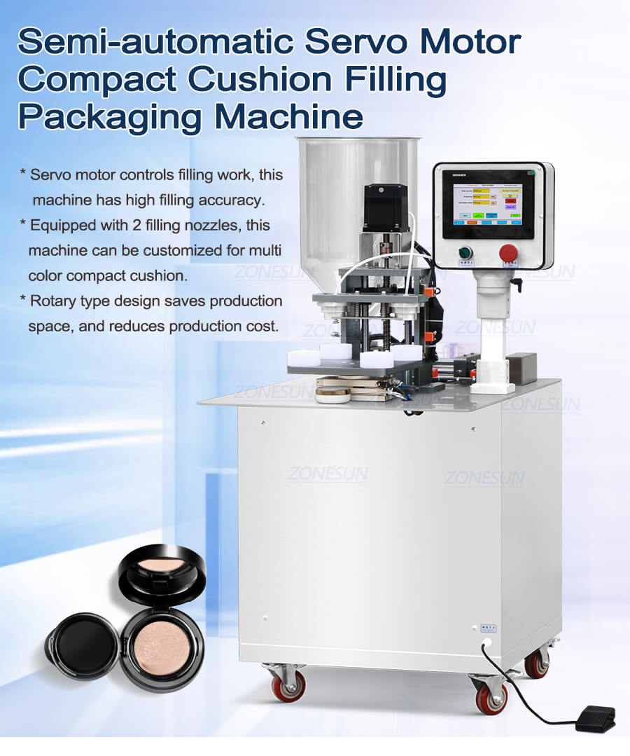 cushion foundation filling machine