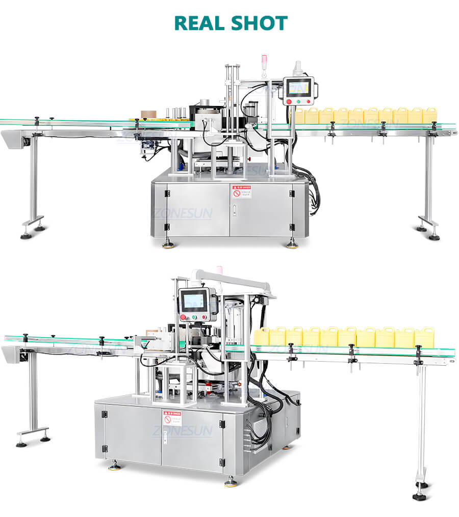 bottle hot melt glue labeling machine