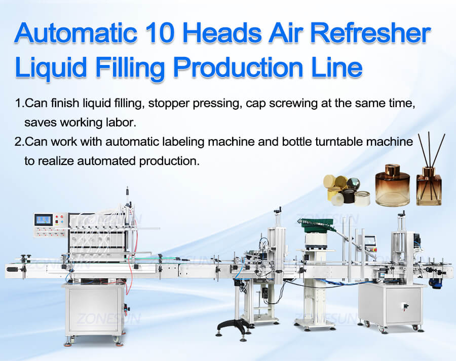 reed diffuser filling line