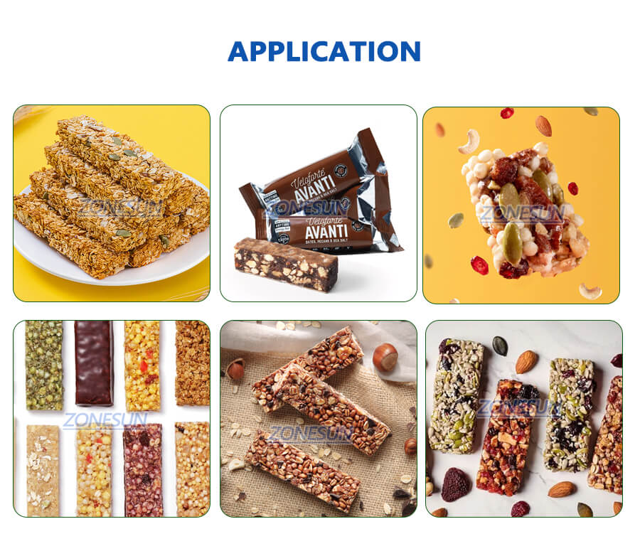 application of energy bar extruder