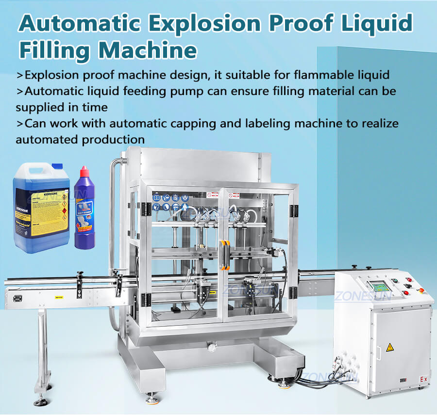 explosion proof filling machine