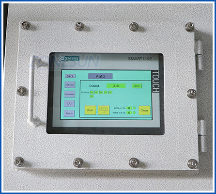 control panel of explosion proof filling machine