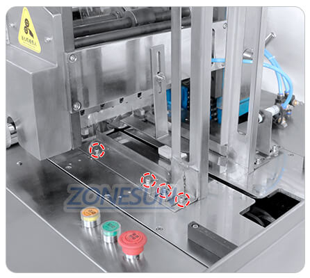 feeding inlet of 3D film wrapping machine