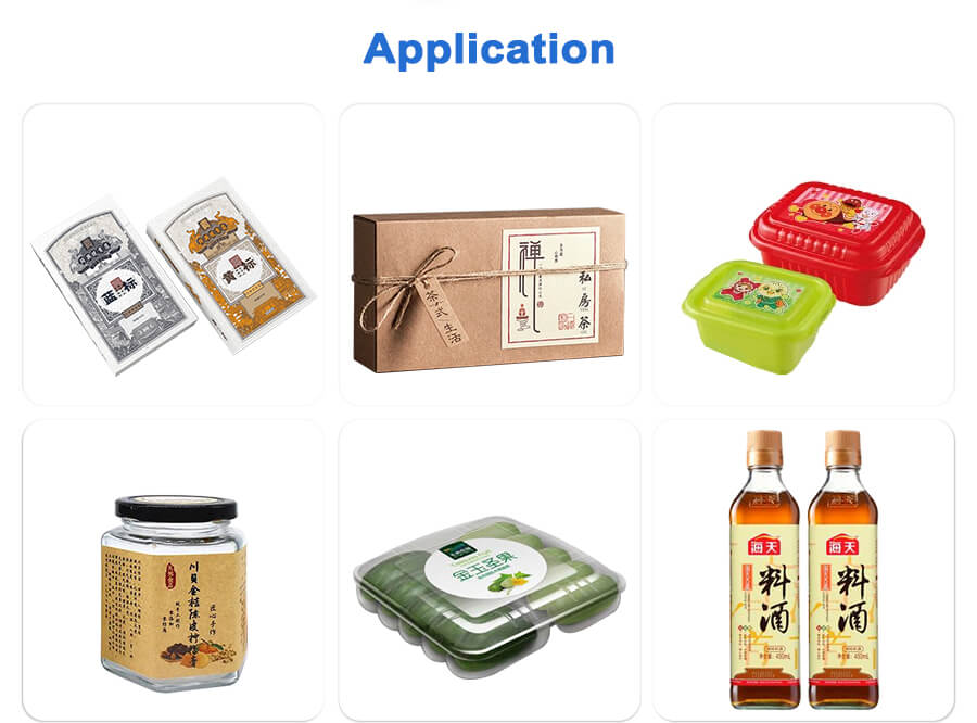 application of flat surface labeling machine