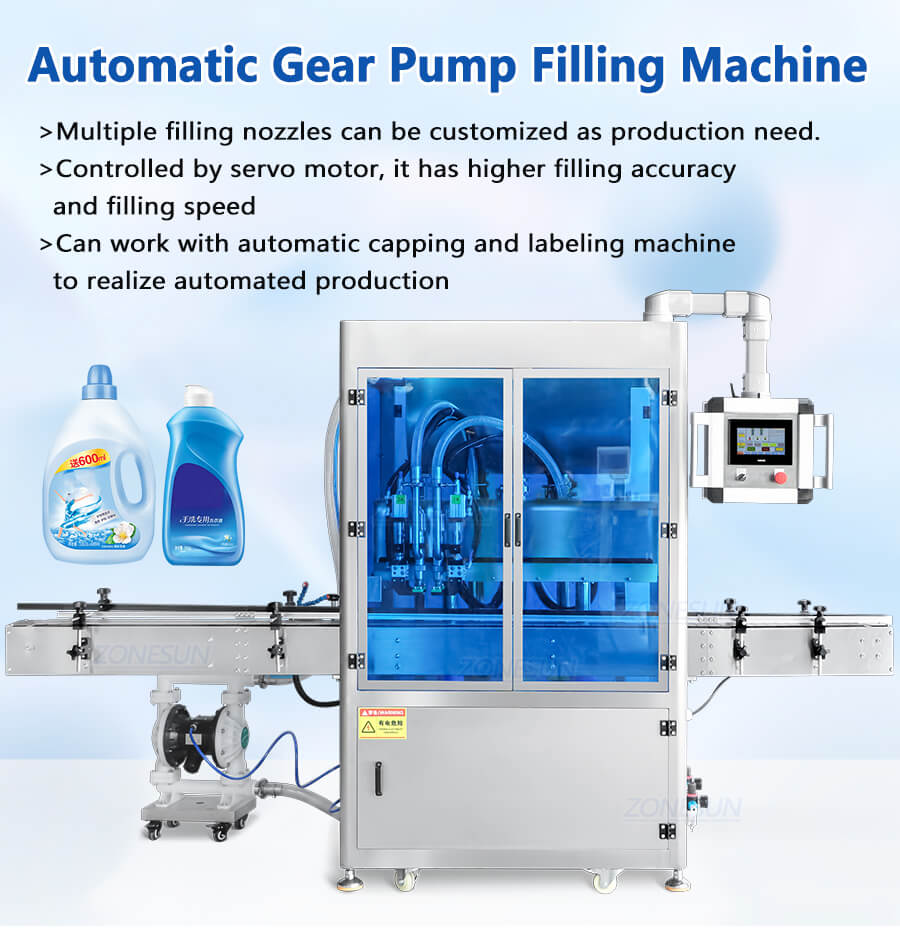gear pump filling machine