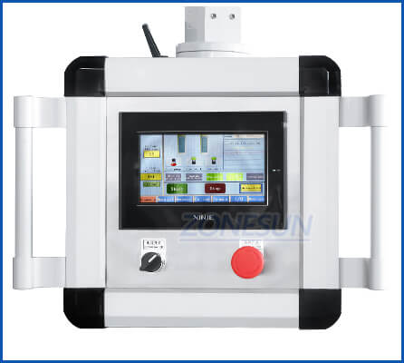 control panel of thicker liquid filling machine