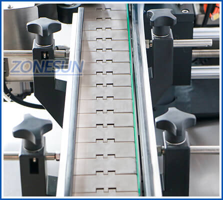 conveyor of round bottle labeling machine