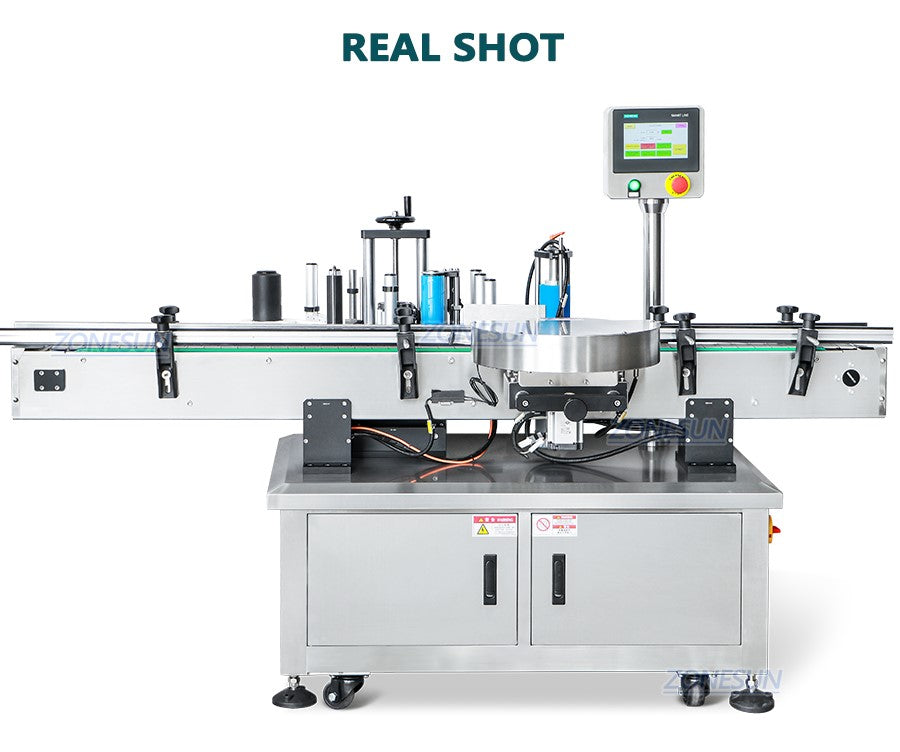 automatic bottle labeling machine