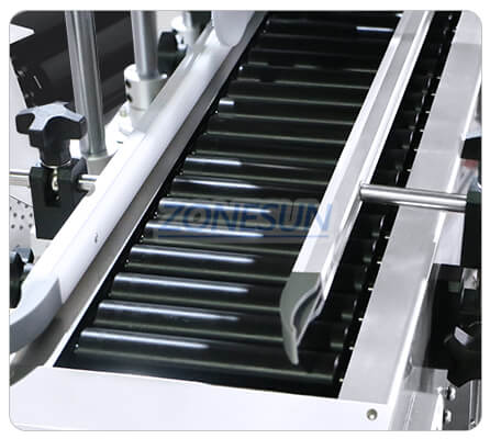 roller conveyor of horizontal labeling machine