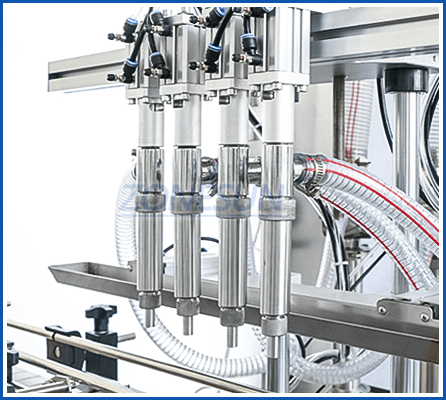 filling nozzle of jam filler machine