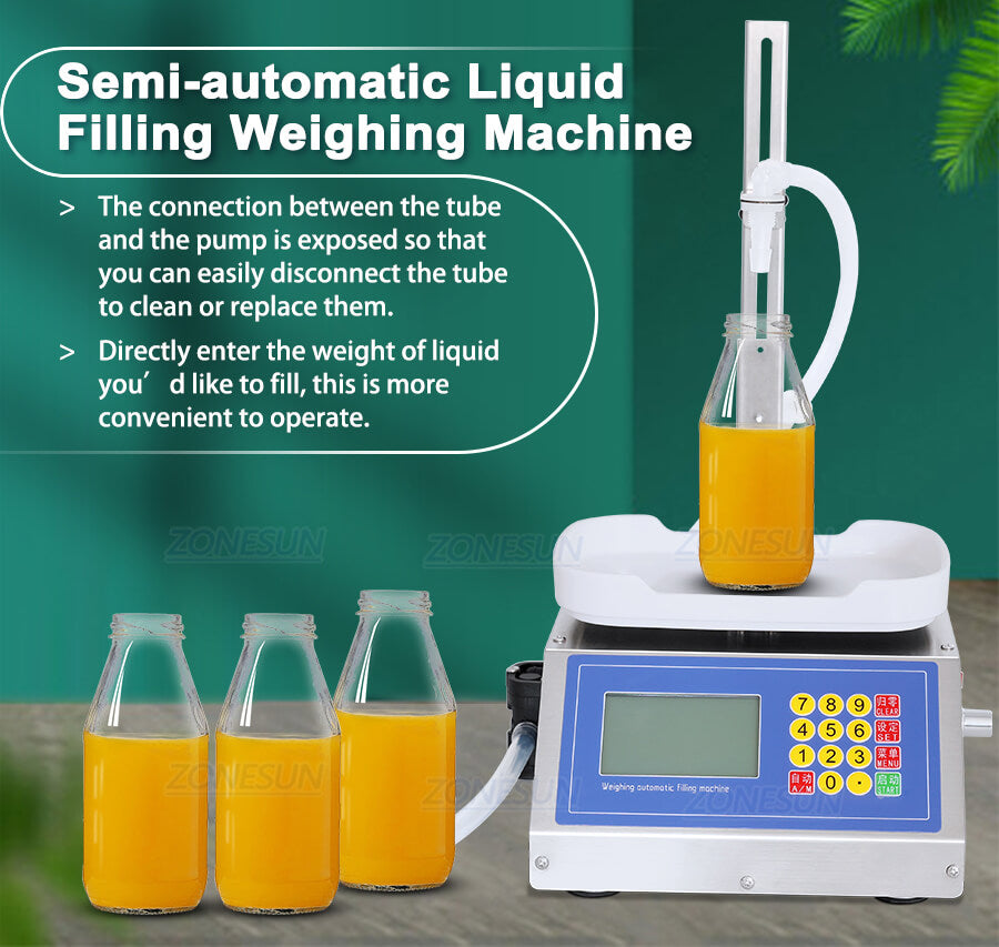 liquid weighing filling machine