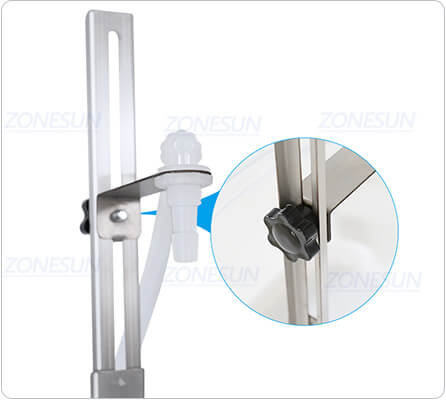 filling nozzle of liquid weighing filling machine