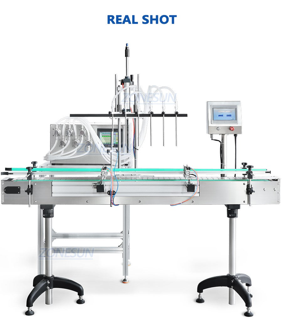 6 heads automatic liquid filler