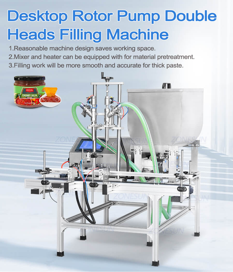 lobe pump filling machine