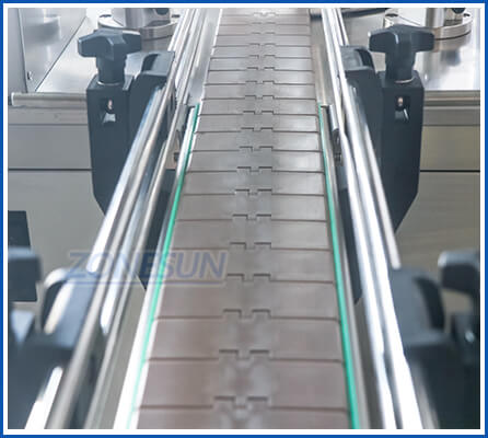 conveyor of automatic can seaming machine