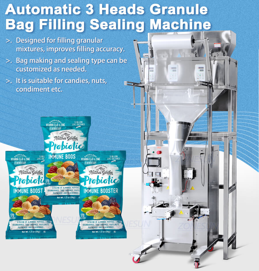 granule shachet packaging machine