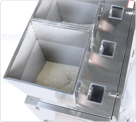 hopper of granule sachet packaging machie