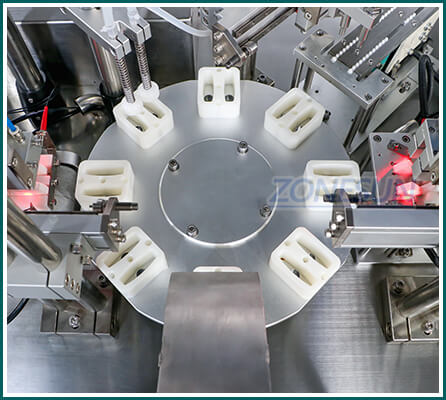 rotary table of eyedrops filling capping machine