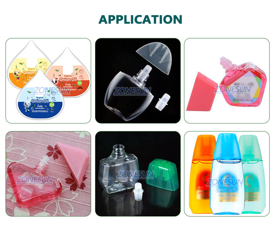 application of eyedrops filling capping machine