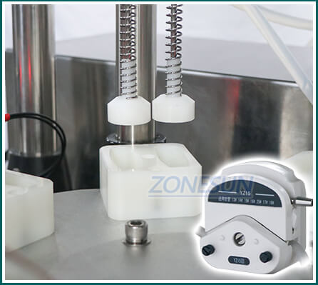 filling nozzle of eyedrops filling capping machine