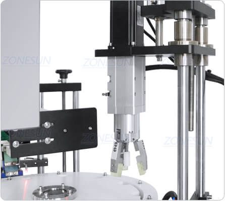 cappingstructure of shampoo bottle filling machine