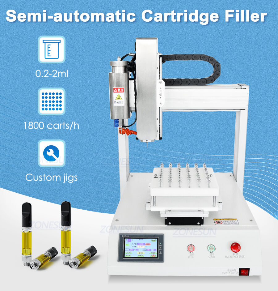 oil cartidge filling machine