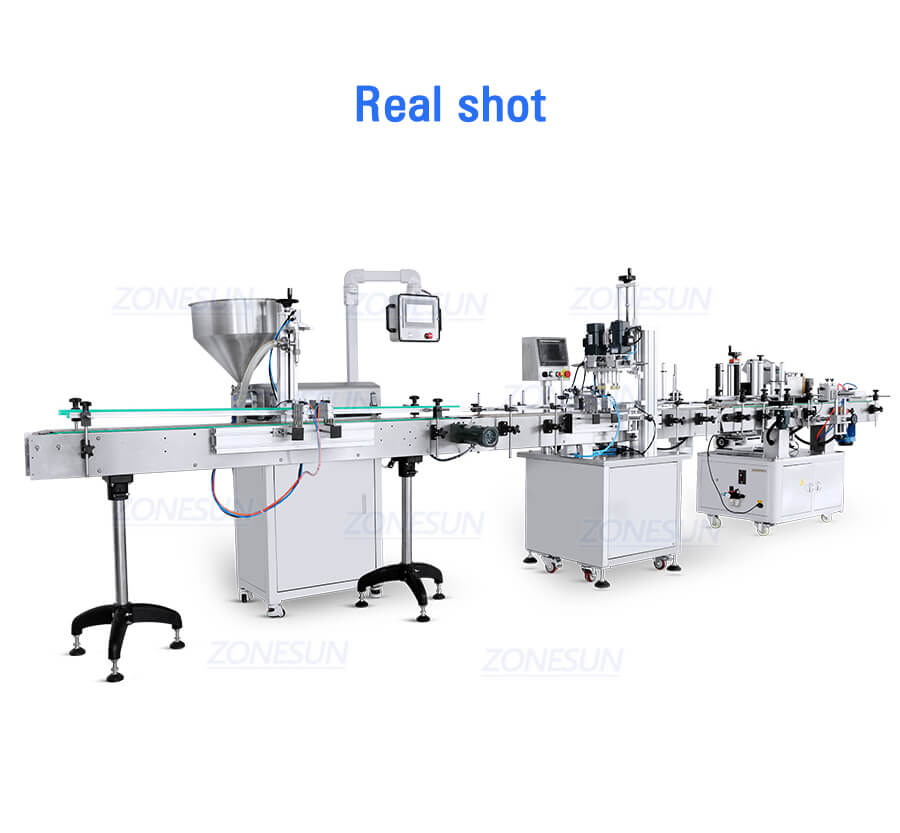 jam filling capping labeling machine