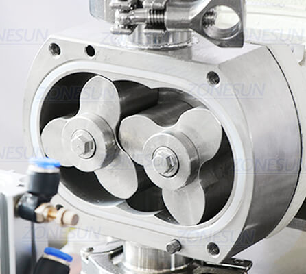 lobe pump of paste filling machine