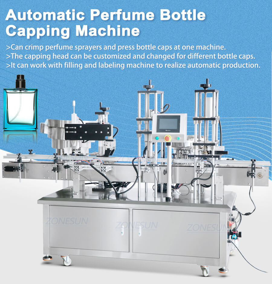 perfume bottle crimping machine