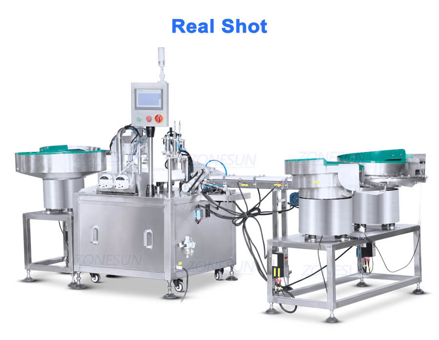 pocket card spray bottle filling machine