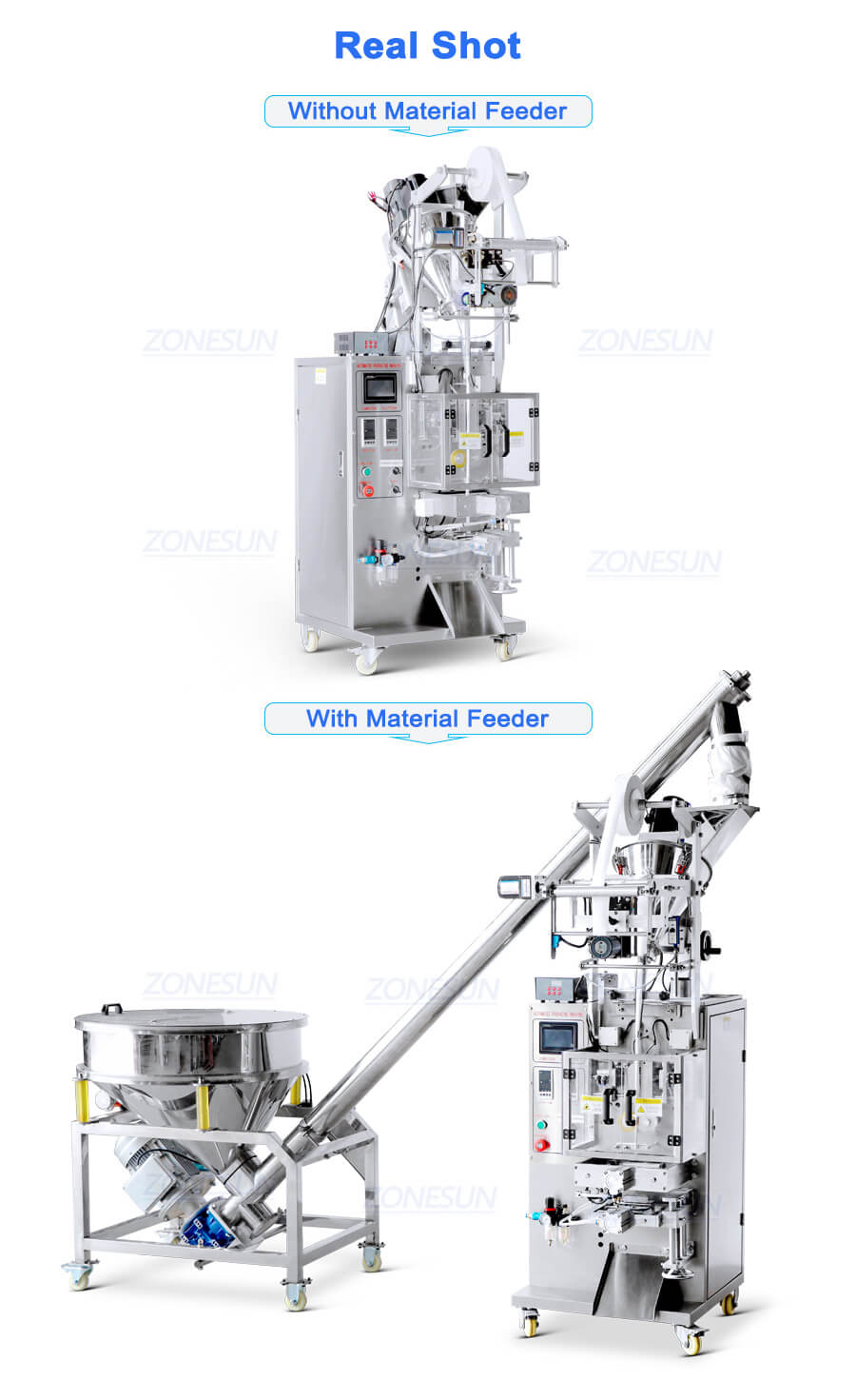 automatic VFFS packaging machine for powder