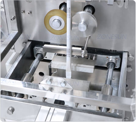 sealing structure of VFFS packaging machine for powder