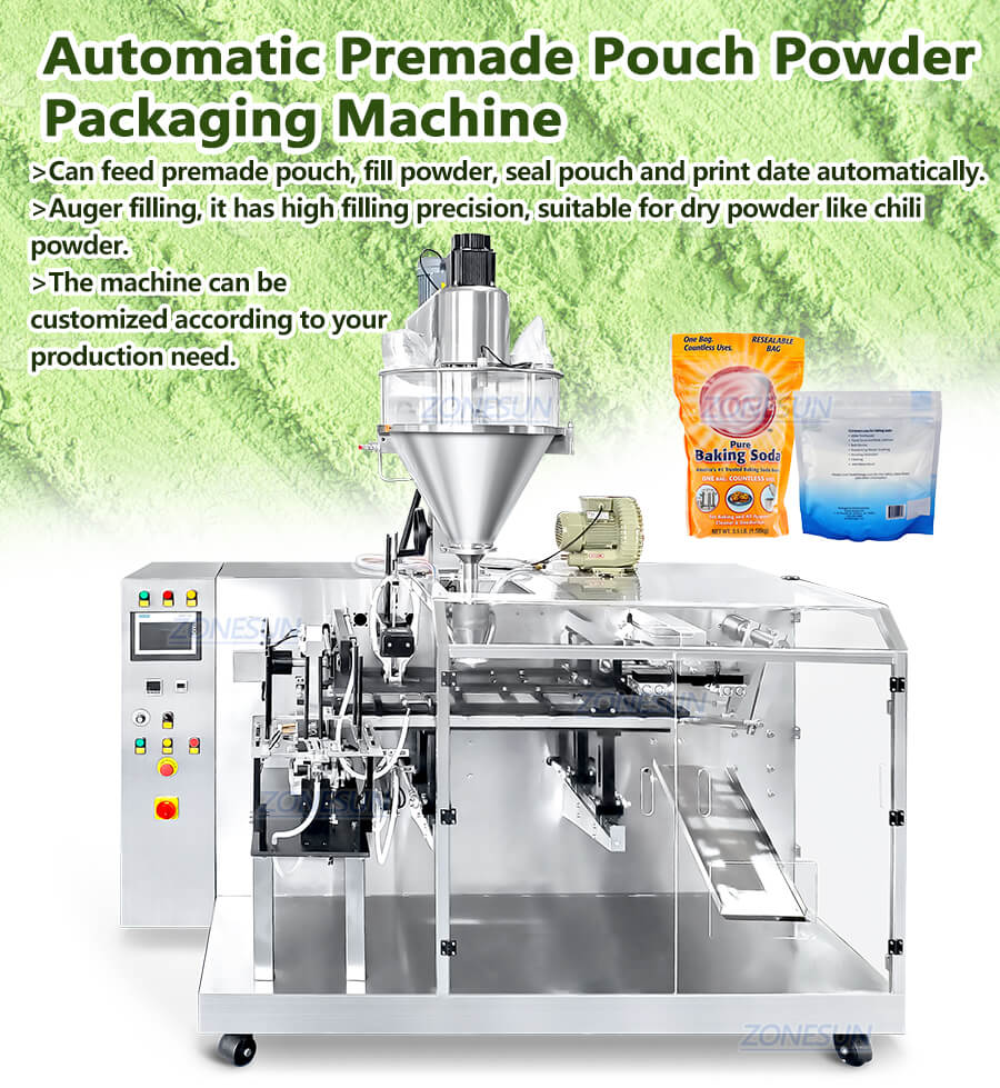 powder pouch filling sealing machine