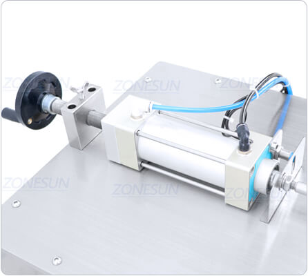 air cylinder of  pressurized hopper filler machine