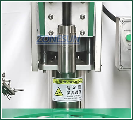 crimping head of ring pull caps crimping machine