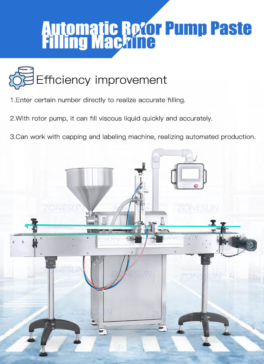 Automatic Lotion Face Cream Filling Machine