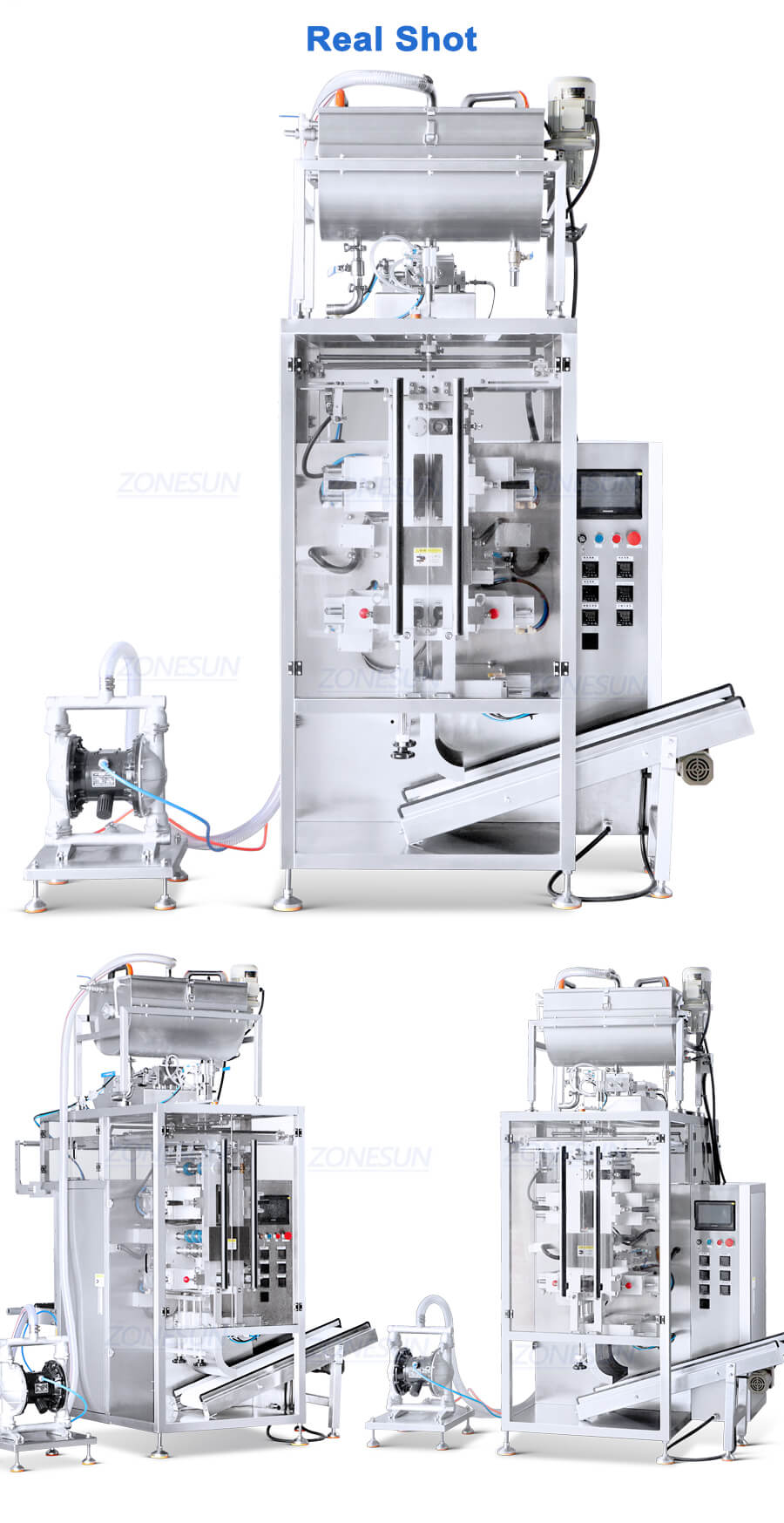 automatic shampoo sachet packing machine