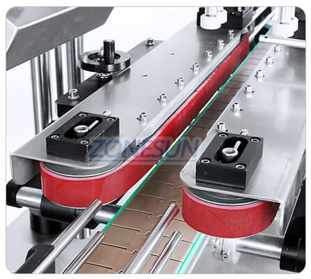 guiding conveyor of bottle capping machine