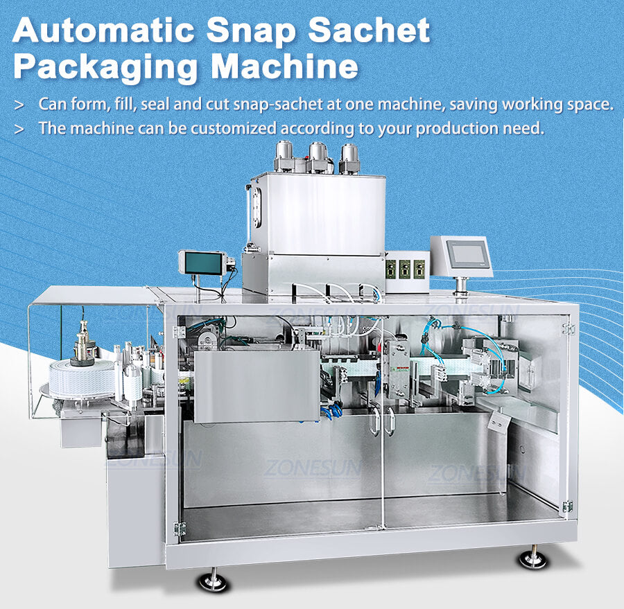 Snap Sachet συσκευασία μηχανή