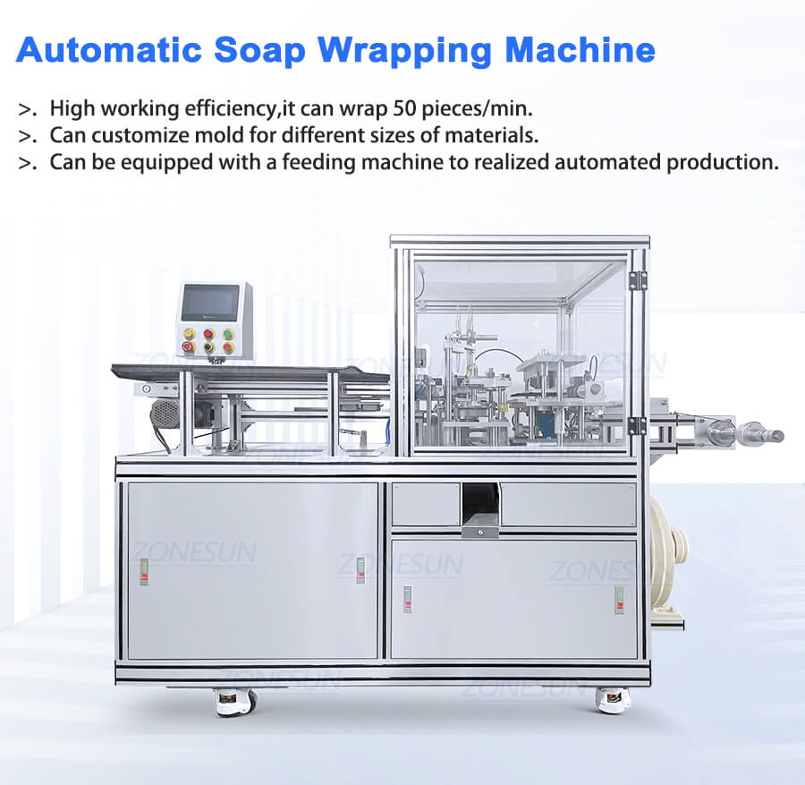 soap pleated wrapping machine